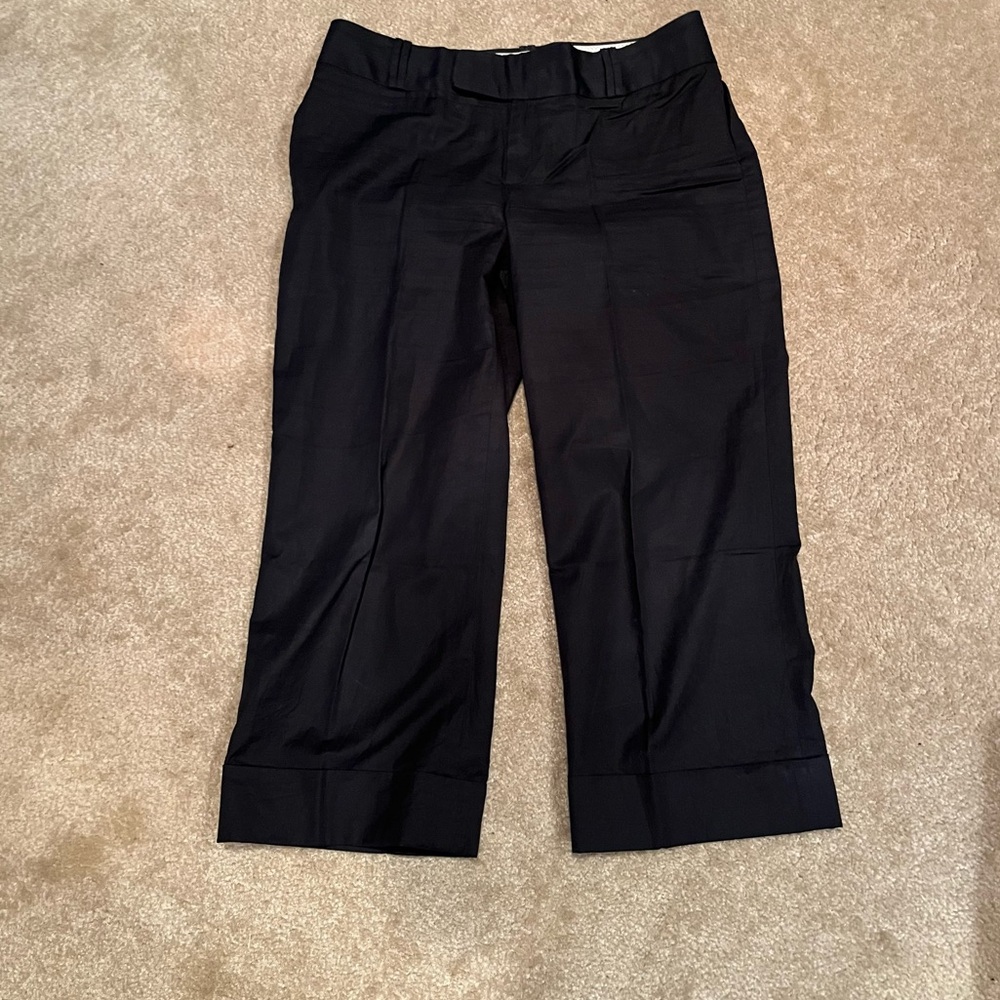 Banana Republic Black Crop/Ankle Length Pants